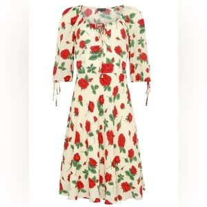 Coco Fennell Red Rose Dress